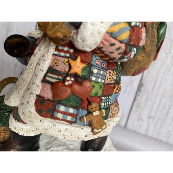 Patchwork Classic Santa 1999 Artwork of Susan Winget Limited edition - Picture 6 of 9